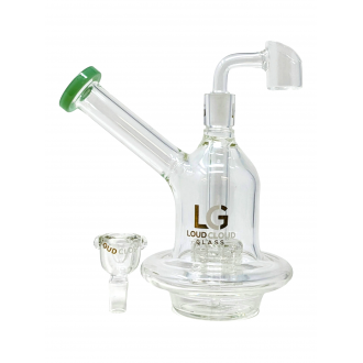 Loud Cloud - 7" UFO Kettle W/ Matrix Perc Water Pipe - [SE-112]