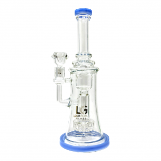 Loud Cloud - 12" Towering Edifice Incycler W/ Shower Head Perc Water Pipe - [TW-128]