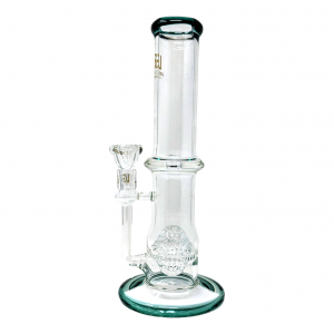 Loud Cloud - 12" Tubular Shape Ice Catcher W/ Apple Perc Water Pipe - [TW-132]