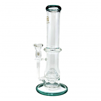 Loud Cloud - 12" Tubular Shape Ice Catcher W/ Apple Perc Water Pipe - [TW-132]