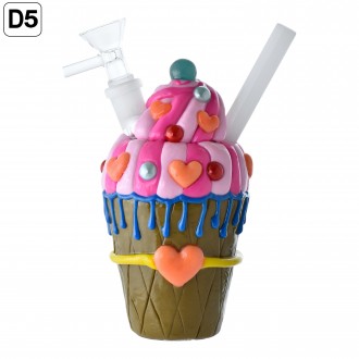 6.5" Drippy Ice Cream Water Pipe