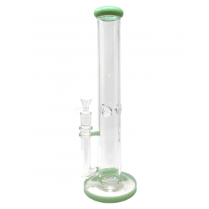 15.5" Inline Perc Cylinder Water Pipe [MB782]