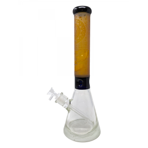 16" Sandblasted Beaker Water Pipe [MB819]