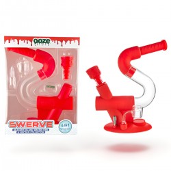 Ooze Stack Silicone Bubbler Bong & Dab Rig