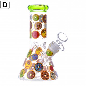 6.5" Donut Obsession Beaker Water Pipe