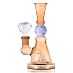 6" Tower Showerhead Perc Water Pipe - Assorted