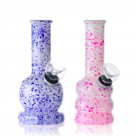 5" Paint Speckles Art GOR Water Pipe