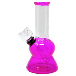 5" Clear Neck GOR Water Pipe - [RJA69]