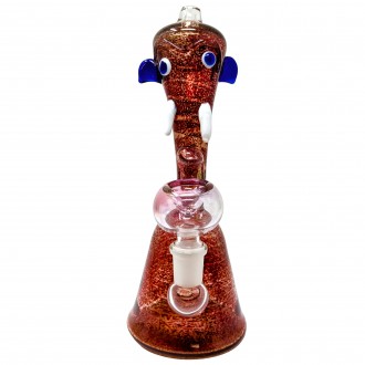 8" As Rare as a Bellwether Elephant The Handled Bell Water Pipe - Assorted [RKD68]