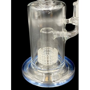 10" Assorted Matrix Perc Straight Water Pipe - [RPWAT0047]