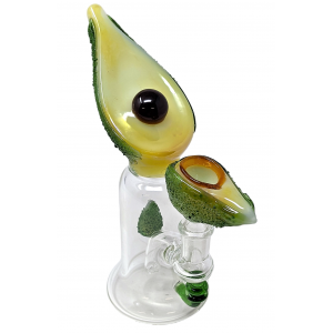 7" Avocado Rig W/ Matching Avocado Bowl [SG3360]