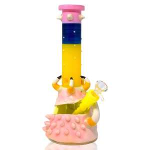 10.5" 3D Beast Beaker Bong (Glow in the Dark)