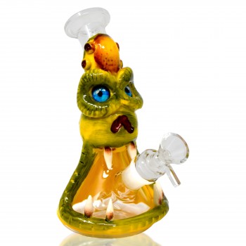 7" Beastly Beaker Bong (Glow in the Dark)