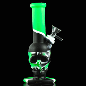 8.5" Skull Silicone Water Pipe