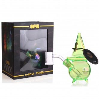 On Point Glass - 5" Space Glass Cone Dome Dab Rig