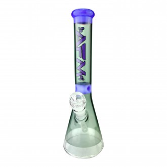 12" AFM Glass Extraterrestrial Double Color Glass Beaker Bong*