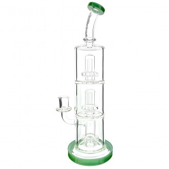 10" AFM Glass UFO Triple Perc Glass Dab Rig*