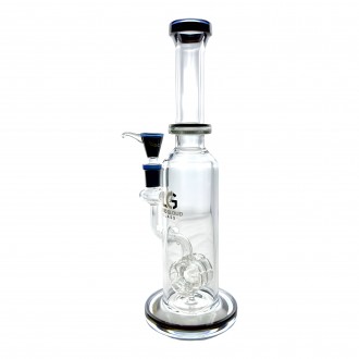 Loud Cloud - 12" Straight-Shot Drum Matrix Perc Water Pipe [TW-142]