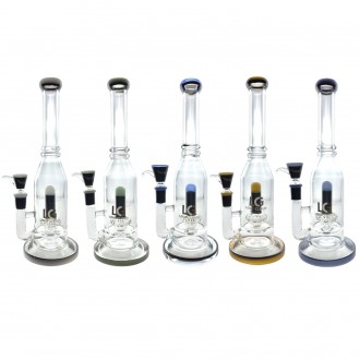 Loud Cloud - 11.5" Home-Run Hustle Matrix Perc Water Pipe [TW-144]