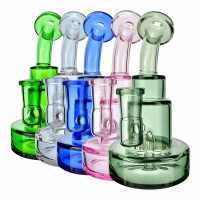 4.5" AFM Full Color Cake Glass Mini Dab Rig*