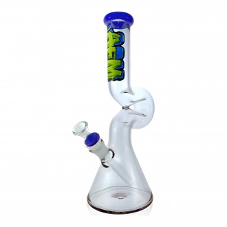 12" AFM Hunchback Full Color Glass Beaker Bong*