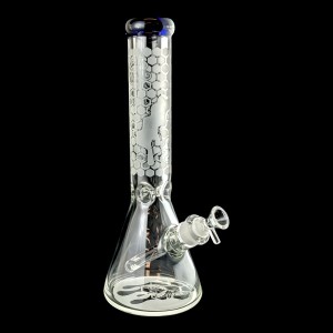 Bee-Inspired 13.5" Beaker Bong