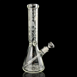 Happy 420 Gentle Monster 14" Beaker Bong