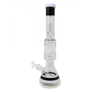 18" Twisted Ice Catcher Heavy Beaker Water Pipe [WCG30-0060]