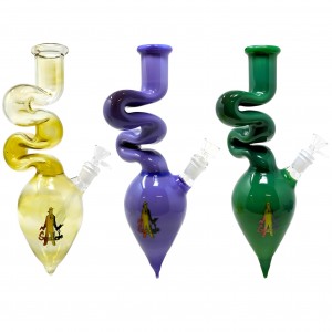 14" Feel The Fun! Dewfall 2 Kink Zong Water Pipe - [WP-2284-2]