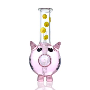 6" Quirky Piggy Design Water Pipe
