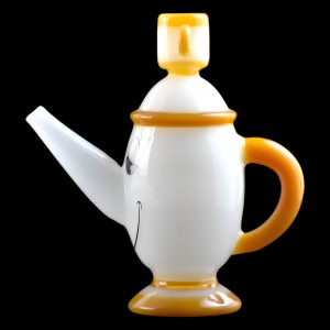 6.5" Happy Teapot Character Water Pipe 