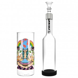 Pulsar Meditation Gravity Water Pipe - 11.5"/19mm F - [WP521]