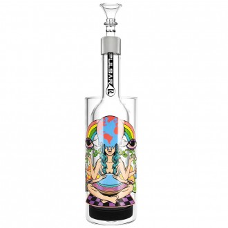 Pulsar Meditation Gravity Water Pipe - 11.5"/19mm F - [WP521]