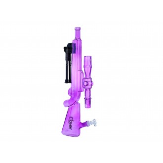 Clover Glass - Reload Your Thirst with 19.5" Rifle Bong