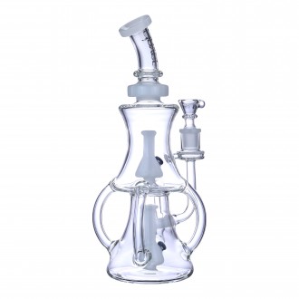 Clover Glass - Dual Chamber Mini Beaker Perc Water Pipe