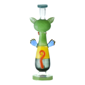 Lookah Glass - 12" Purr-fectly Designed Mr. Whiskers Bong