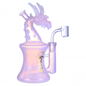 Clover Glass - Unleash Fire, Inhale Bliss with 6.5" Inline Perc Dragon Bong