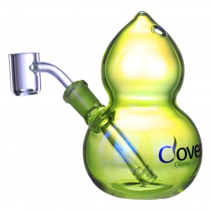 Clover Glass - Pear-Fect Form 4.5" Radiant Bong