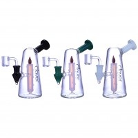 Clover Glass - Light Up Your Toke with 7" Candle Bong