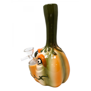 7.6" Jack-O-Lantern Ceramic Water Pipe - [WSG009]