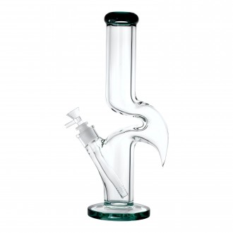 13.5" 9mm Single Kink Zong Water Pipe