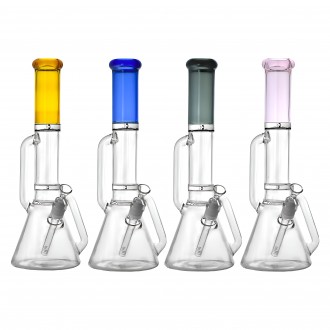 15.5" Ice Pinch Double Handle Beaker Water Pipe