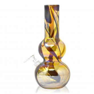 12" Double TubbieSoft Glass Water Pipe 