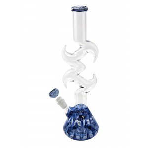 15" Zong Outside Art Work Beaker Water Pipes - [ZD150]