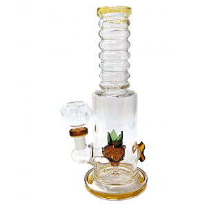 8" Multi Rim W/ Pineapple Perc Water Pipe - [ZD170]