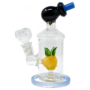 6" Pineapple Perc Shower Head Water Pipe - [ZD200]