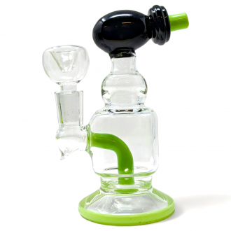 6" Hydro-Shooter Style Shower Head Perc Water Pipe [ZD298]