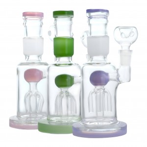 Assorted Color Tree Perc 7" Bong