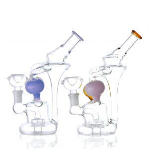 7.5" Showerhead Perc Recycler Water Pipe - Assorted