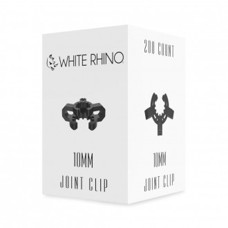 White Rhino C Clip Adapter Black - (Display of 200) Starting At: